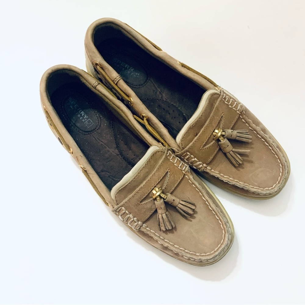 SPERRY Angelfish Leopard Jacquard Slip-On Boat Shoe - Picture 3 of 5